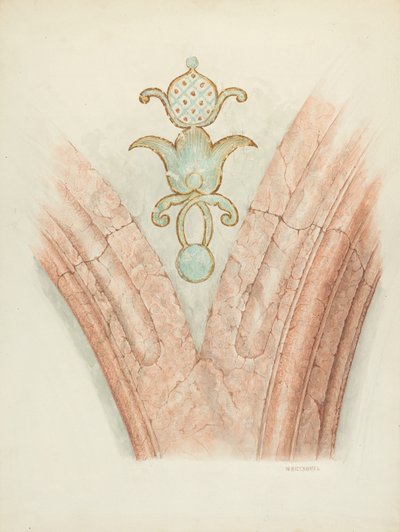 Tavan Dekorasyonu, c. 1941. by William Kieckhofel