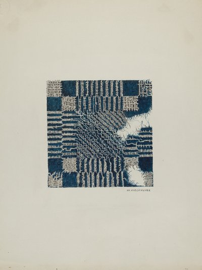 Örtü Bölümü, c. 1940. by William Kieckhofel