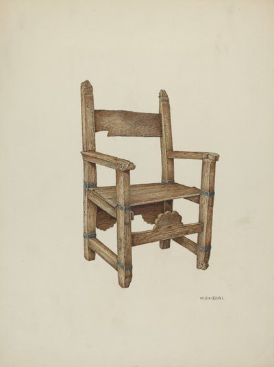 Kutsal Alan Başkanı, 1941. by William Kieckhofel