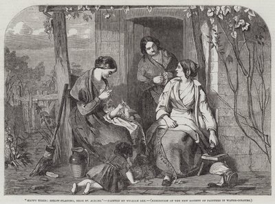 Mutlu Zamanlar, Hasır Örme, St Albans yakınlarında by William Lee