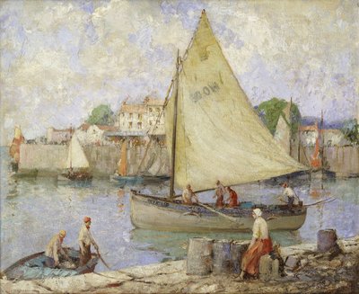 Balık Tutma Yerine, Honfleur by William Lee Hankey