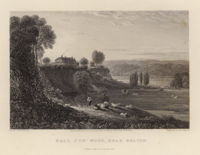Bolton yakınlarındaki Ormandaki Salon by William Linton