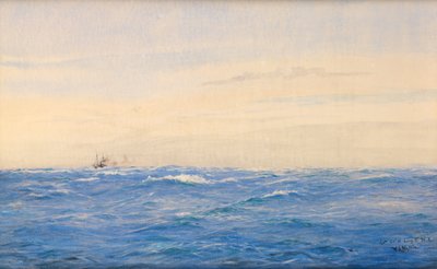 Konvoy, Kuzey Denizi by William Lionel Wyllie