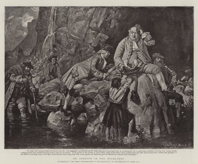 Yaylalarda Dr Johnson by William Lockhart Bogle