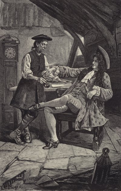 Frank, Andrew Fairservices kulübesinde by William Lockhart Bogle