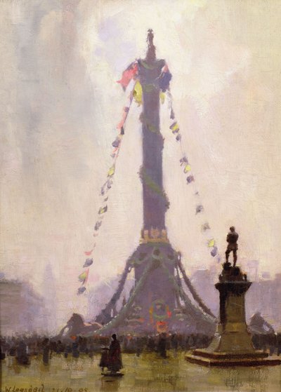 Trafalgar Günü by William Logsdail