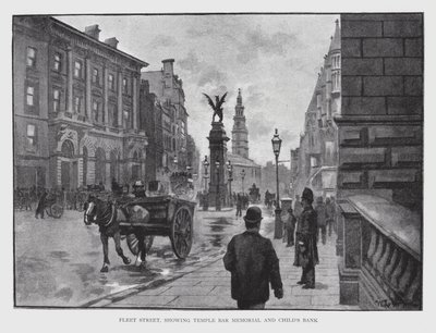 Fleet Street, Temple Bar Memorial ve Child