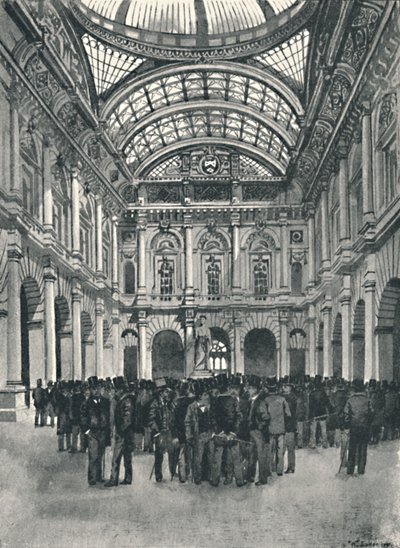 Değişimde - Kraliyet Borsası, 1891 by William Luker