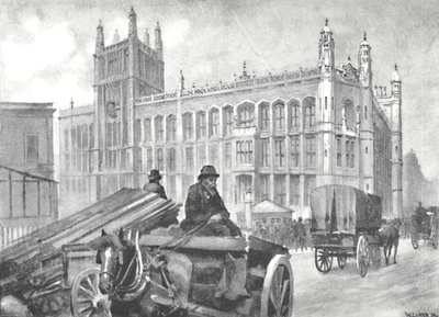 Kayıt Bürosu, Fetter Lane, 1891 by William Luker