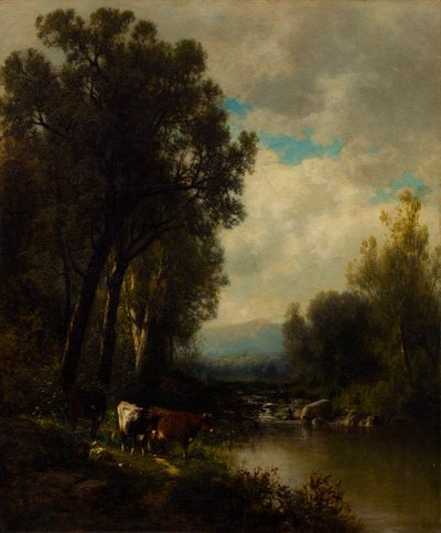 Nehirdeki Sığır by William M. Hart