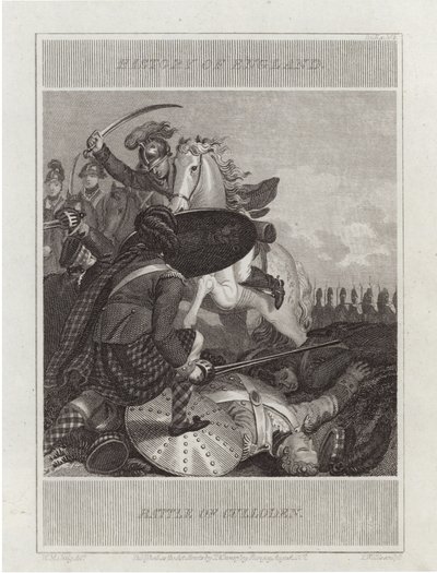 Culloden Savaşı by William Marshall Craig