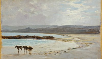 Alçak Gelgitte Plaj: Akşam by William Matthew Hale