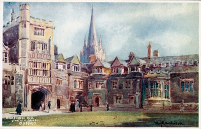 Brasenose Koleji, Eski Dörtlü by William Matthison