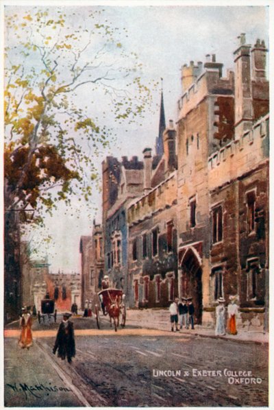 Lincoln ve Exeter Koleji by William Matthison