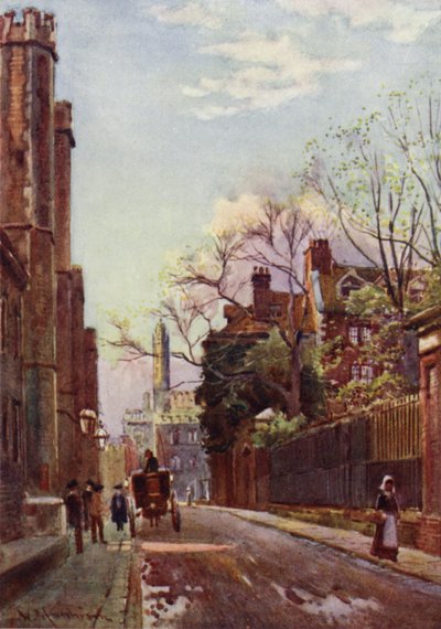 Queens Lane, eski Değirmen Sokağı Sitesi by William Matthison