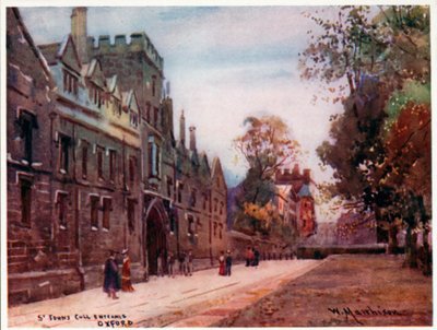 Aziz John Koleji, Oxford by William Matthison
