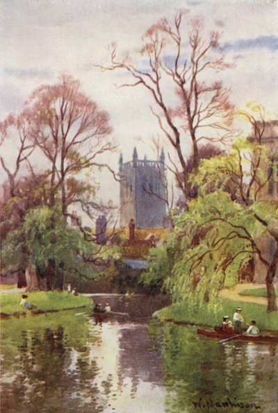 Nehirden St Johns College Şapeli Kulesi by William Matthison