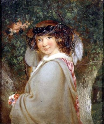 Genç Bir Kızın Portresi by William Maw Egley
