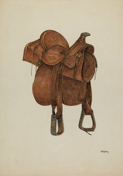 Deri Eyer, c. 1940. by William McAuley