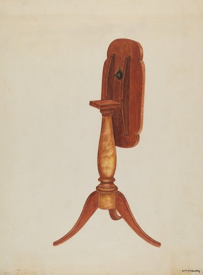 Tip-table veya Cant-table, 1937. by William McAuley