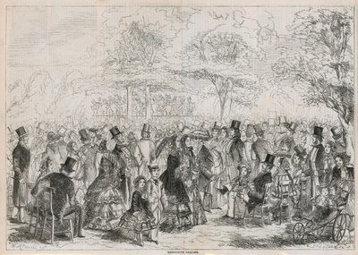 Kensington Sarayı Bahçeleri, Londra by William McConnell
