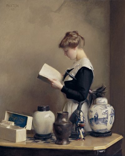 Hizmetçi, 1910 by William McGregor Paxton
