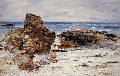 Kazan Kayaları (tuval üzerine yağlı boya) by William McTaggart