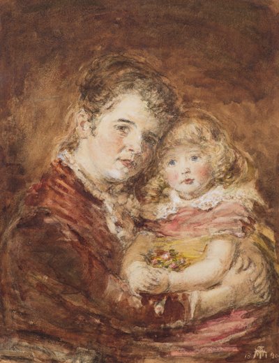 yosun gülleri by William McTaggart