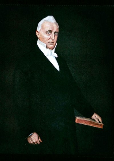 James Buchanan (renkli taş) by William Merritt (after) Chase