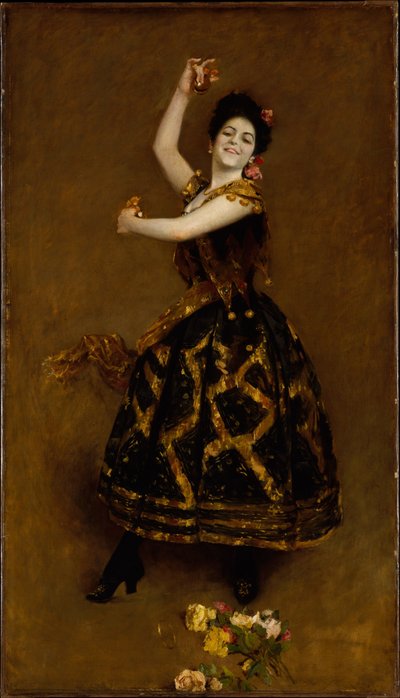 carmencita by William Merritt Chase