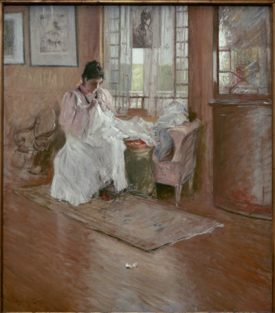 küçük olan için by William Merritt Chase