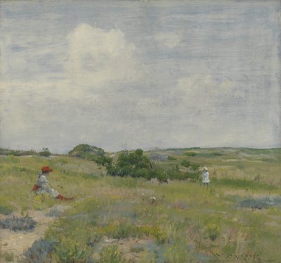 Shinnecock Tepeleri, 1895 dolayları by William Merritt Chase
