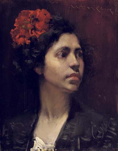 İspanyol kızı by William Merritt Chase