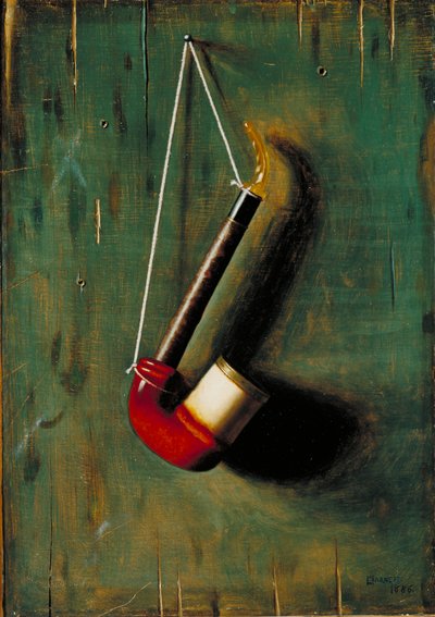 Lületaşı Borusu, 1886 by William Michael Harnett