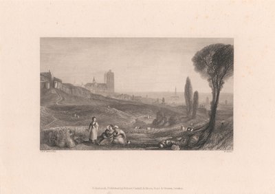 Brüksel - Uzaktan Görünüm by William Miller