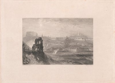 St. Anthony Şapeli'nden Edinburgh by William Miller
