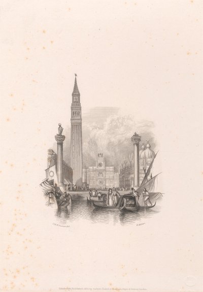 Venedik - Çan Kulesi by William Miller