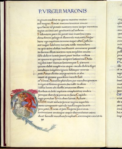 Dido ve Aşk Tanrısı, Virgil