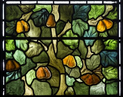 Yaprak Detayı, 1879 (vitray) by William Morris
