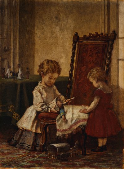 Saha Hastanesi oynamak, by William Morris Hunt
