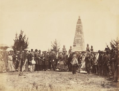 Dedication of Monument, on Bull Run Battle-field, June by William Morris Smith