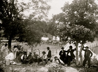 Gettysburg, Pennsylvania. Yüzbaşı [John J.] Hoff