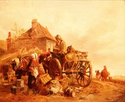 Pazara Çıkış by William Mulready