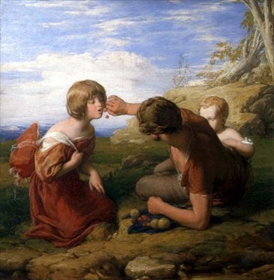 Ağzını aç ve gözlerini kapat by William Mulready