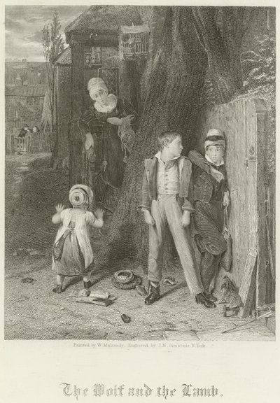 Kurt ve Kuzu by William Mulready