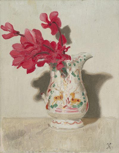 Siklamen, c.1937 (panelde yağ) by William Nicholson