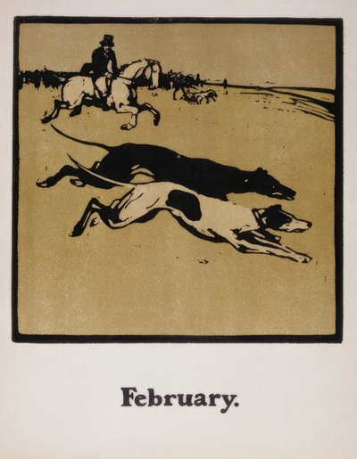 At sırtında avlanmak by William Nicholson