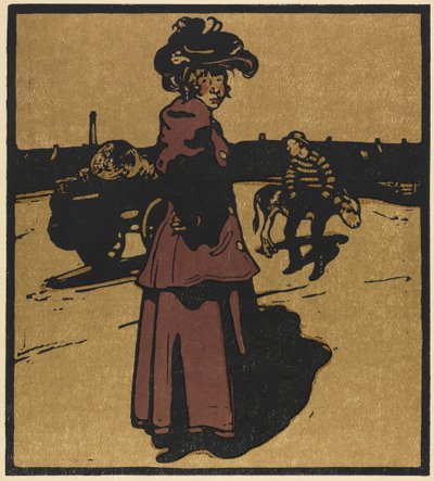 Londra Türleri: Costermonger by William Nicholson