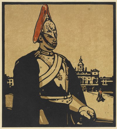Londra Tipleri: Muhafız by William Nicholson