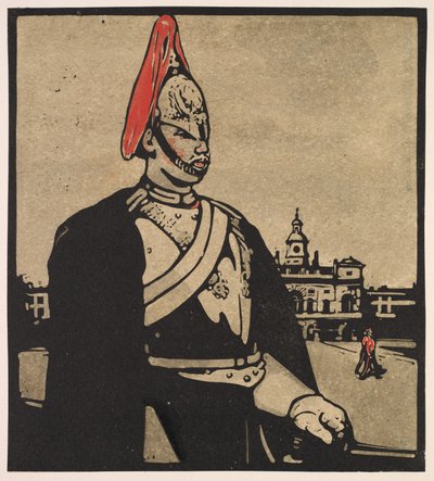 Londra Tipleri: Muhafız by William Nicholson